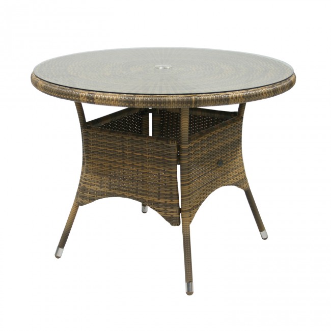 Обідній стіл Wicker від виробника Garden4You, артикул (13322)|Фотогалерея товарів|Офіційний імпортер ➜ Вілла Ванілла
