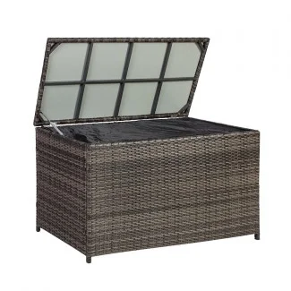 Ящик для подушок Wicker 122x52 Dark Brown