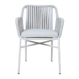 Крісло Melrose White (18593) від Garden4You |Переглянути розділ: Rope Крісло Melrose White (18593) від Garden4You | Детальний огляд | Villa Vanilla