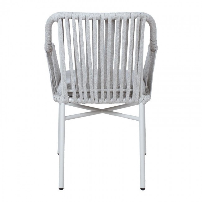 Крісло Melrose White (18593) від Garden4You |Переглянути розділ: Rope Крісло Melrose White (18593) від Garden4You | Детальний огляд | Villa Vanilla
