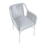 Крісло Melrose White (18593) від Garden4You |Переглянути розділ: Rope Крісло Melrose White (18593) від Garden4You | Детальний огляд | Villa Vanilla