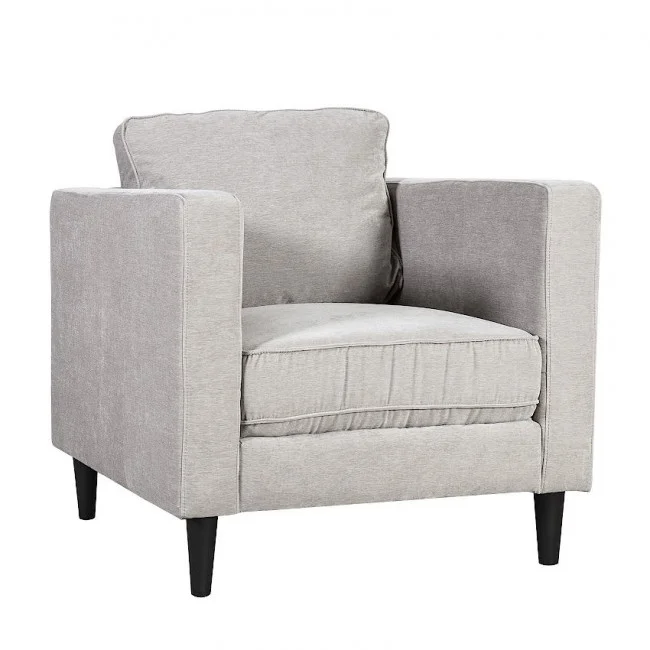 Крісло Spencer Light Grey від виробника Home4You, артикул (21631)|Фото в інтерьєрі|Офіційний імпортер ➜ Вілла Ванілла
