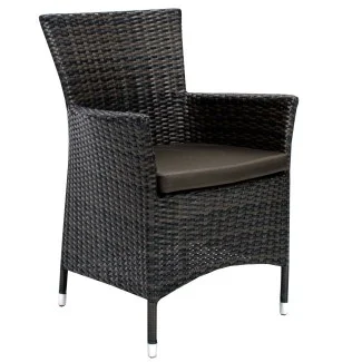 Крісло Wicker Dark Brown