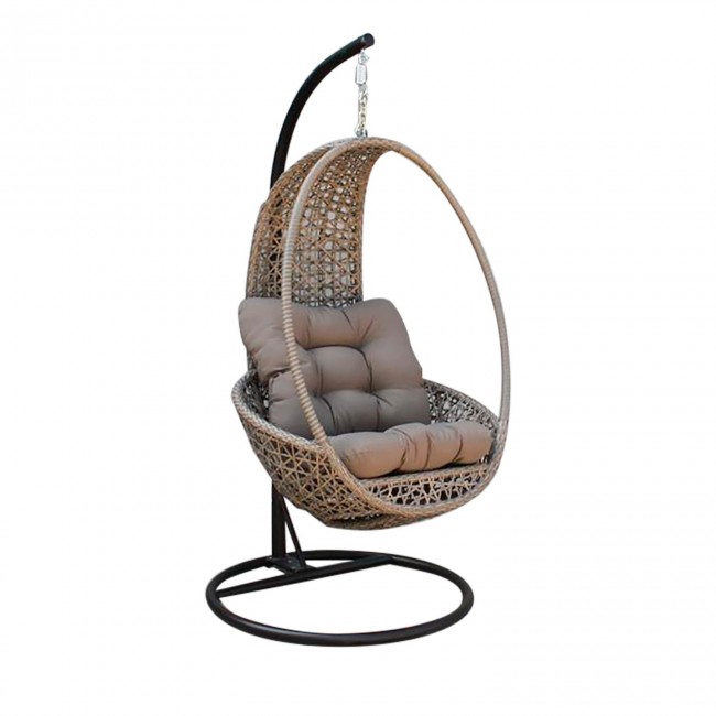 Плетене підвісне крісло Pangolin від виробника Garden4You, артикул (20919)|Фотогалерея товарів|Офіційний імпортер ➜ Вілла Ванілла