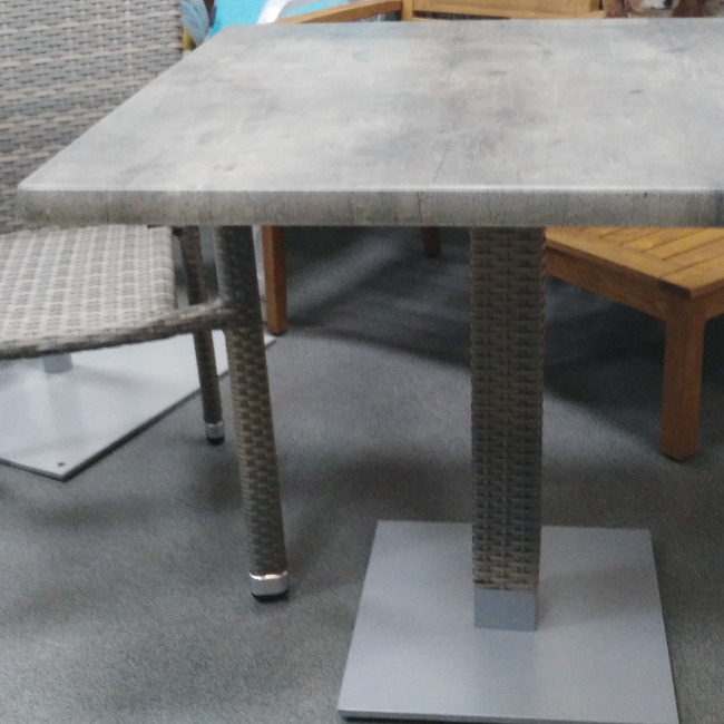Квадратний стіл Larache від виробника Garden4You, артикул (k20918)|Фотогалерея|Офіційний імпортер ➜ Вілла Ванілла