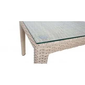 Допоміжний столик Wicker H45 Beige 