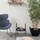 Лаунж-крісло Cazar Dark Grey від виробника Home4You, артикул (AC71696)|Фото товару|Офіційний імпортер ➜ Вілла Ванілла