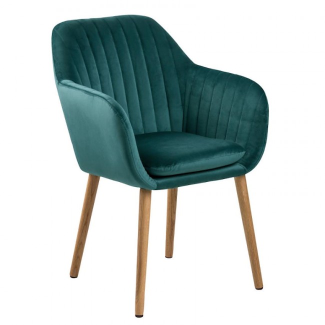 Обіднє крісло Emilia Oak Bottle Green (AC71833) | Фотогалерея товарів | Вілла Ванілла Обіднє крісло Emilia Oak Bottle Green від виробника Home4You, артикул (AC71833)|Фото в інтерьєрі|Офіційний імпортер ➜ Вілла Ванілла