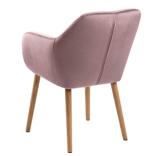 Обіднє крісло Emilia Oak Dusty Rose (AC74716) | Фото товару | Вілла Ванілла Обіднє крісло Emilia Oak Dusty Rose від виробника Home4You, артикул (AC74716)|Фото товару|Офіційний імпортер ➜ Вілла Ванілла