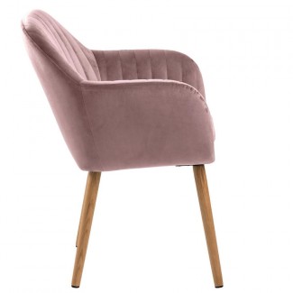 Обіднє крісло Emilia Oak Dusty Rose Обіднє крісло Emilia Oak Dusty Rose
