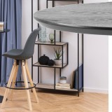 Барний стіл Ibiza Ash Grey від виробника Home4You, артикул (AC20730)|Фото товару|Офіційний імпортер ➜ Вілла Ванілла