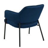 Лаунж-крісло Lima Dark Blue від виробника Home4You, артикул (AC92647)|Світлини товарів|Офіційний імпортер ➜ Вілла Ванілла