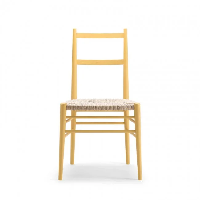 Стілець Alpha 2523 Natural/Yellow (2523.140SE RAL1018) від Cizeta | Детальний огляд | Villa Vanilla