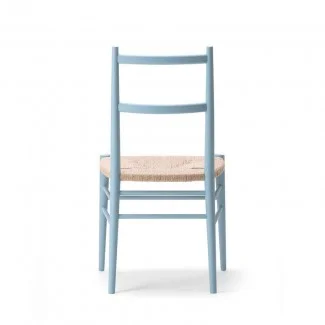 Стілець Alpha 2523 Natural/Blue