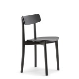 Стілець Babar 2451 black (2451.101SE FNR008) від Cizeta |Переглянути розділ: Cтільці для ресторану Стілець Babar 2451 black (2451.101SE FNR008) від Cizeta | Детальний огляд | Villa Vanilla