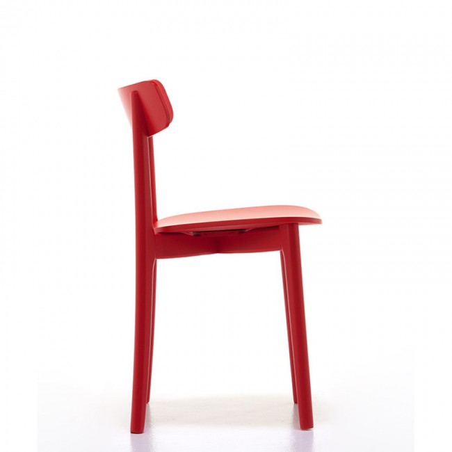 Стілець Babar 2451 red (2451.101SE RAL3020) від Cizeta | Детальний огляд | Villa Vanilla