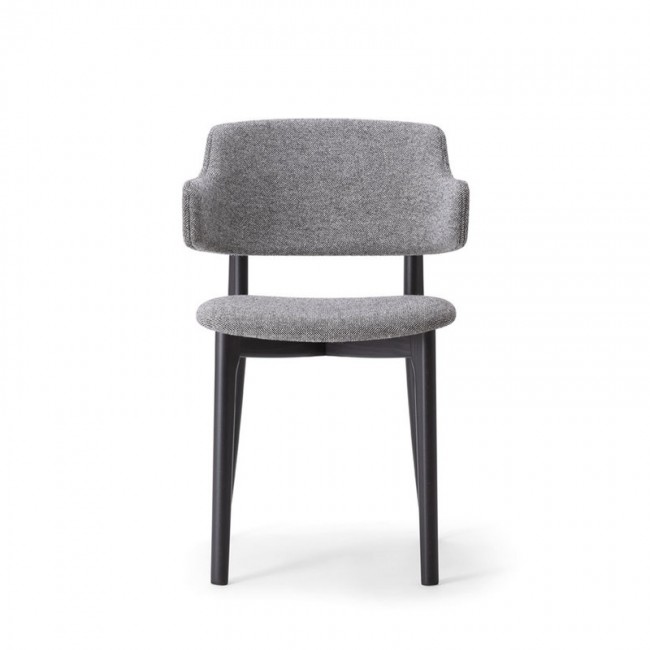 Стілець Babar 2467 grey/black (2467.227PO FNR008) від Cizeta |Переглянути розділ: Cтільці для ресторану Стілець Babar 2467 grey/black (2467.227PO FNR008) від Cizeta | Детальний огляд | Villa Vanilla