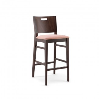 Барний стілець Betty 2147 beige/caffee
