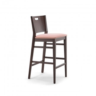 Барний стілець Betty 2147 beige/caffee