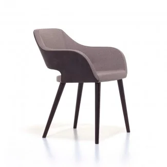 Крісло Club 2481 brown-beige/black