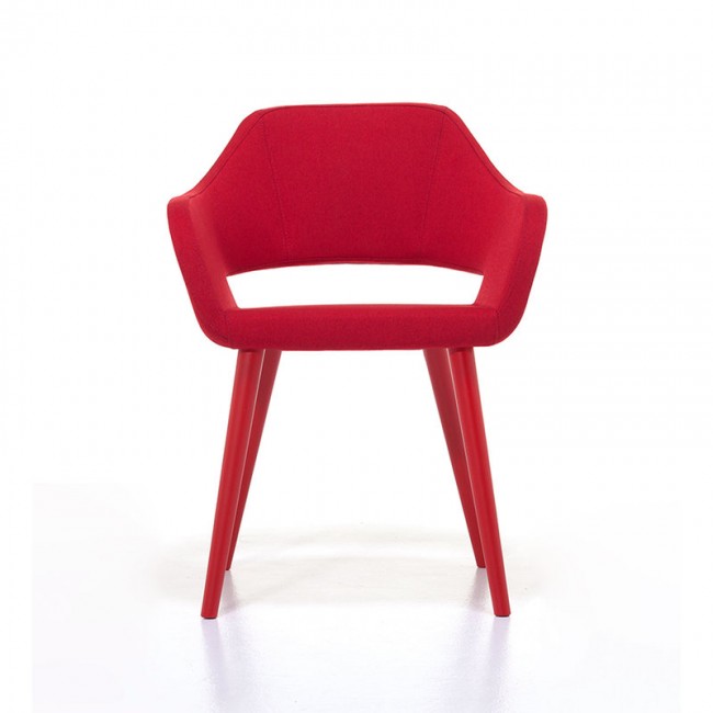 Крісло Club 2481 Red (2481.229PO RAL3020) від Cizeta |Переглянути розділ: Крісла для ресторану Крісло Club 2481 Red (2481.229PO RAL3020) від Cizeta | Детальний огляд | Villa Vanilla