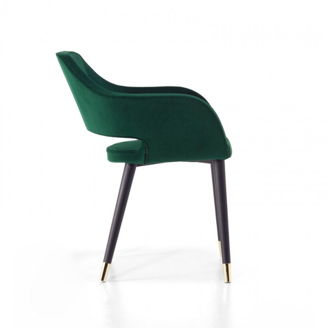 Крісло Club 2482 green/black (2482.226PO FNR008) від Cizeta |Переглянути розділ: Крісла для ресторану Крісло Club 2482 green/black (2482.226PO FNR008) від Cizeta | Детальний огляд | Villa Vanilla