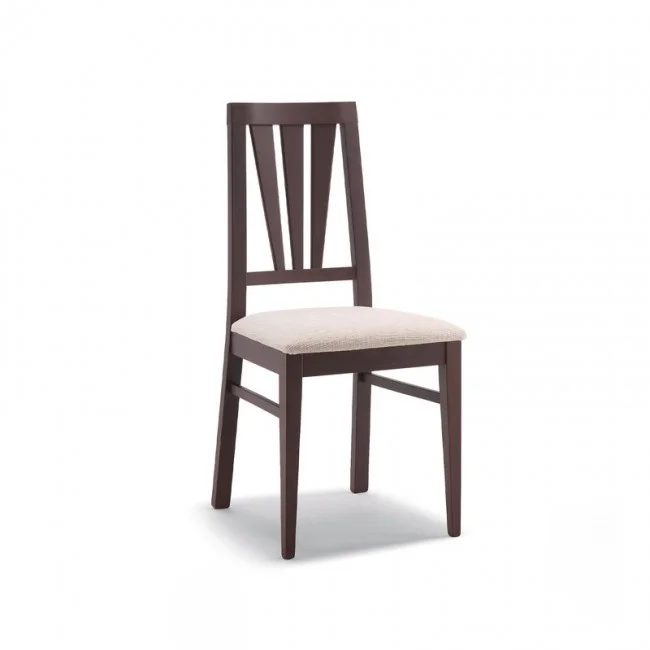Стілець Easy 081 Beige/Caffee (081.111SE FFF005) від Cizeta | Детальний огляд | Villa Vanilla