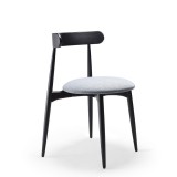 Стілець Frisbee 2431 Light-grey/Black (2431.111SE FNR008) від Cizeta | Детальний огляд | Villa Vanilla