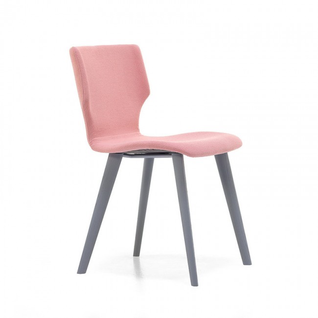 Стілець Pop 2411 Pink/Grey (2411.125SE RAL7042) від Cizeta |Переглянути розділ: Cтільці для ресторану Стілець Pop 2411 Pink/Grey (2411.125SE RAL7042) від Cizeta | Детальний огляд | Villa Vanilla