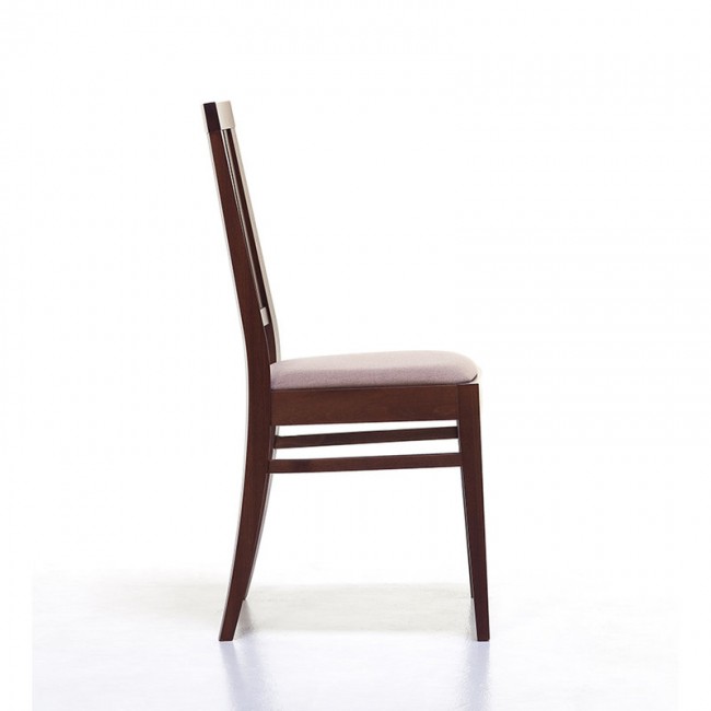 Стілець Rose 108 Taupe/Walnut (108.119SE FCN004) від Cizeta |Переглянути розділ: Cтільці для ресторану Стілець Rose 108 Taupe/Walnut (108.119SE FCN004) від Cizeta | Детальний огляд | Villa Vanilla