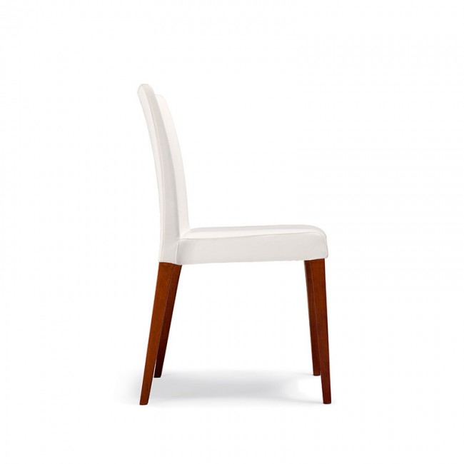 Стілець Zoe white/walnut (1122.124SE-RGR101) від Cizeta |Переглянути розділ: Стілець Zoe white/walnut (1122.124SE-RGR101) від Cizeta | Вигляд у просторі | Villa Vanilla