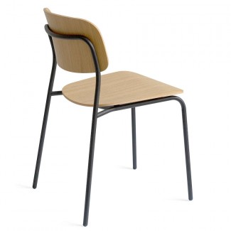 Стілець Daily 1 Black Natural Oak Стілець Daily 1 Black Natural Oak
