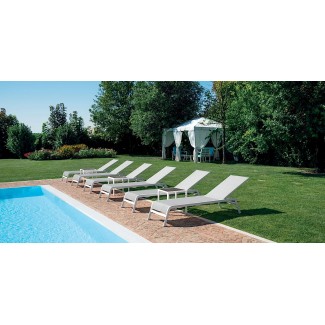 Шезлонг Caraibi Light Grey