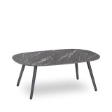 Каталог фото | Кавовий столик Dover Anthracite Gray Marble (523-AT-MAGR) -  Contral | Вілла Ванілла