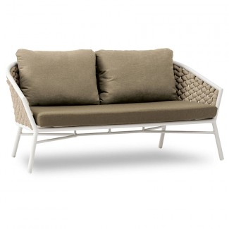Двомісний диван Dub White Beige Двомісний диван Dub White Beige