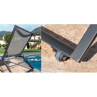 Шезлонг Dune Anthracite Шезлонг Dune Anthracite