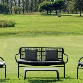Великий кавовий столик Leaf 92x55 Anthracite Ardesia Великий кавовий столик Leaf 92x55 Anthracite Ardesia