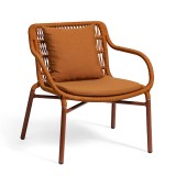 Каталог фото | Лаунж-крісло Leaf Terracotta (570-TER) -  Contral | Вілла Ванілла