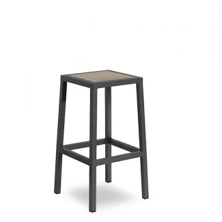 Барний табурет Oslo Anthracite