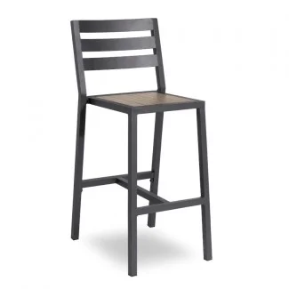 Барний стілець Oslo Anthracite