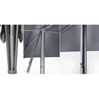 Парасолька Eolo Pureti 3х3 Anthracite