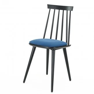 Стілець Fameg A-2012 Black Stain/Blue