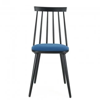 Стілець Fameg A-2012 Black Stain/Blue