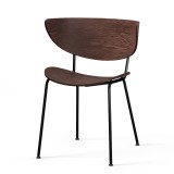 Стілець Lun AM-2501 Cognac Black (AM-2501-05-171) від Fameg | Детальний огляд | Villa Vanilla