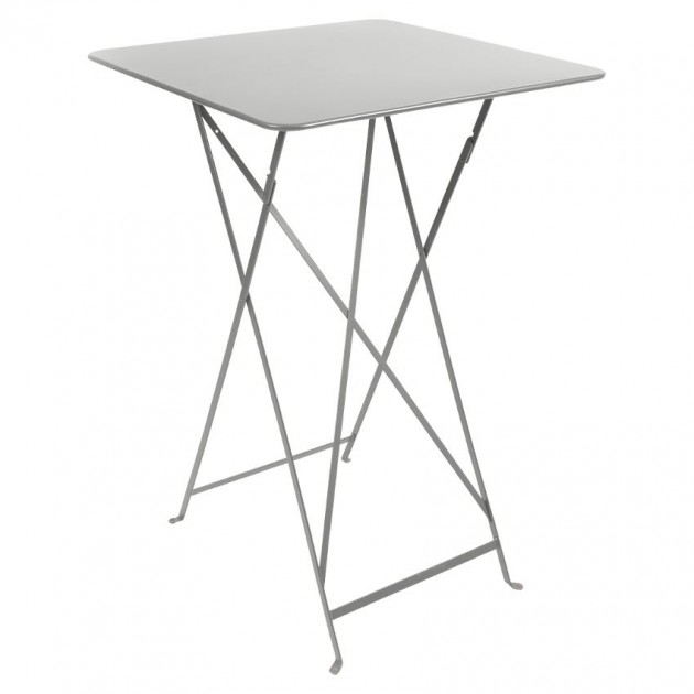 Каталог фото | Барний стіл Bistro 0250 Steel Grey (025038) - Барний стіл Bistro Fermob | Вілла Ванілла
