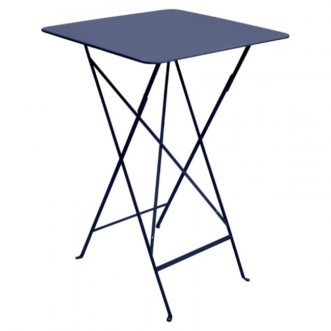 Барний стіл Bistro 0250 Deep Blue від виробника Fermob, артикул (025092)|Завнішній вигляд|Офіційний імпортер ➜ Вілла Ванілла