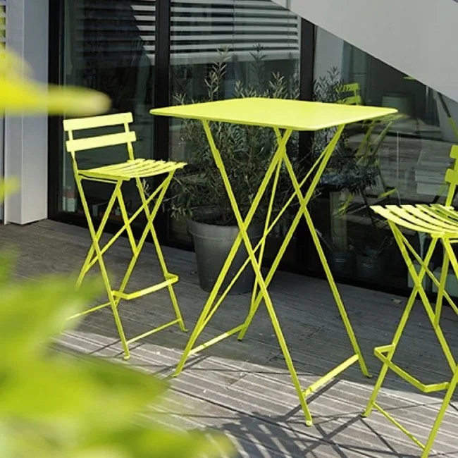 Барний стіл Bistro 0250 Lagoon Blue від виробника Fermob, артикул (025046)|Світлини товарів|Офіційний імпортер ➜ Вілла Ванілла
