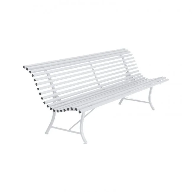 Лавка Louisiane 1001 Cotton White (100101) | 3D-моделі | Вілла Ванілла Лавка Louisiane 1001 Cotton White від виробника Fermob, артикул (100101)|Фото в інтерьєрі|Офіційний імпортер ➜ Вілла Ванілла