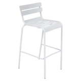 Барний стілець Luxembourg 4103 Cotton White (410301) | Фотогалерея | Вілла Ванілла Барний стілець Luxembourg 4103 Cotton White від виробника Fermob, артикул (410301)|Фотогалерея товарів|Офіційний імпортер ➜ Вілла Ванілла