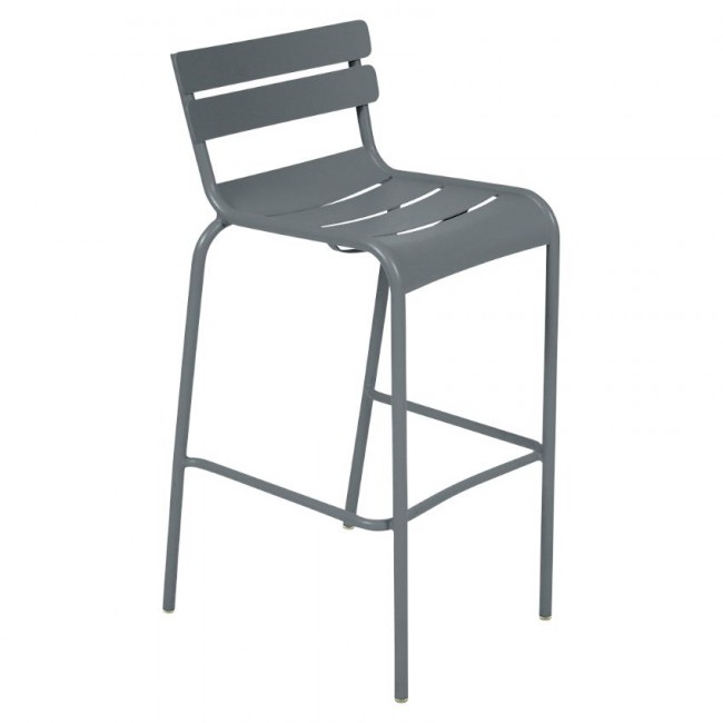 Барний стілець Luxembourg 4103 Storm Grey від виробника Fermob, артикул (410326)|Фото в інтерьєрі|Офіційний імпортер ➜ Вілла Ванілла